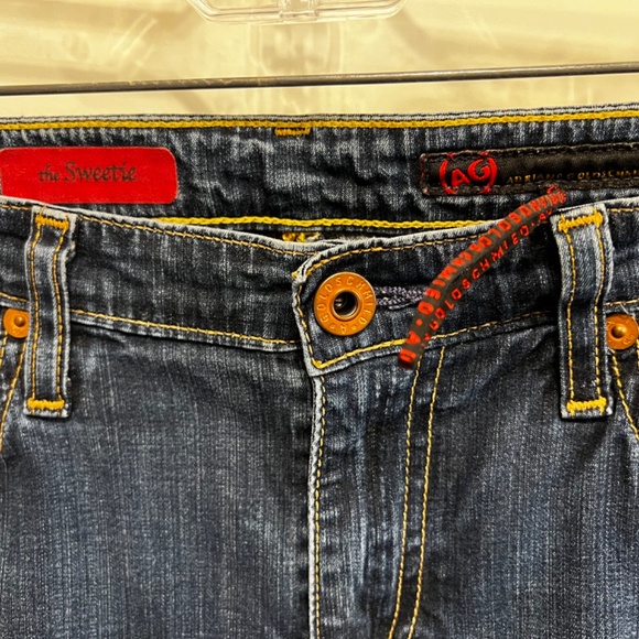 AG Adriano Goldschmied The Sweetie Crop Jeans-29R - Picture 5 of 8